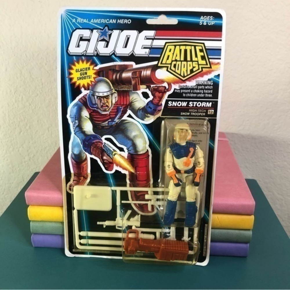 GI Joe Snow Storm Battle Corps Action Figure Hero Vintage 1992 Hasbro Rare New